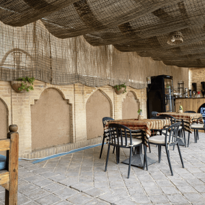 اقامتگاه سنتی آبان شیراز کافی‌شاپ