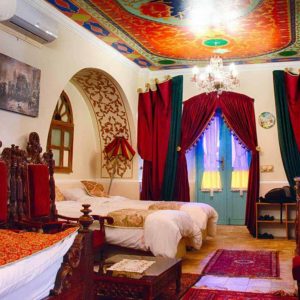 بوتیک هتل شاه پریون شیراز فضای داخلی اتاق زندیه