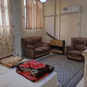 خانه مسافر آل رضا مشهد فضای داخلی اتاق‌ها