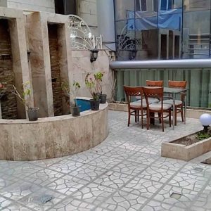 خانه مسافر سورن مشهد فضای محوطه