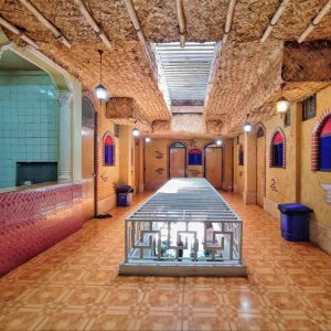 مهمانسرای حیدری شیراز فضای داخلی مهمانسرا