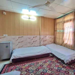 مهمانسرا حیدری شیراز فضای داخلی اتاق‌ها