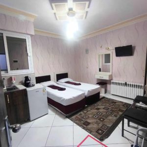 مهمانسرا نیک داد مشهد اتاق دو تخته تویین