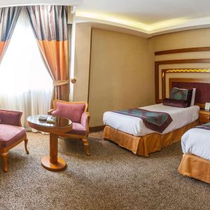 هتل آریوبرزن شیراز اتاق دو تخته تویین 2