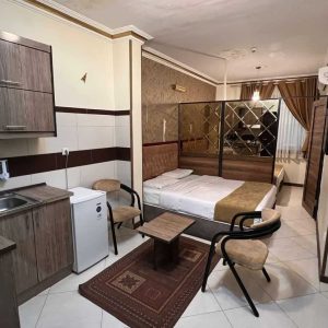 هتل آپارتمان جمالی مشهد سوئیت یک خوابه چهار تخته 2