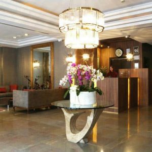 هتل آپارتمان طوبی تهران لابی 2
