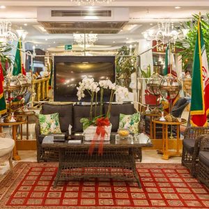 هتل آپارتمان نیلو تهران لابی 1
