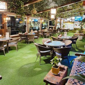 هتل الماس نوین مشهد رستوران فضای باز 1