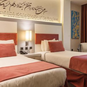 هتل امیر تهران اتاق دو تخته تویین vip 2