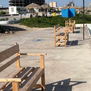 هتل ایران زمین قشم محوطه هتل