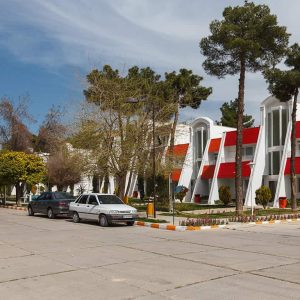 هتل جهانگردی شیراز نمای بیرونی
