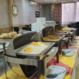 هتل رهپویان عدالت مشهد رستوران