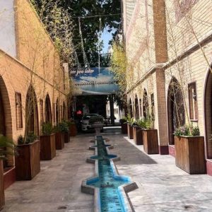 هتل صفوی اصفهان فضای محوطه