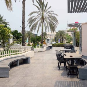 هتل پارسیان کیش محوطه بیرونی