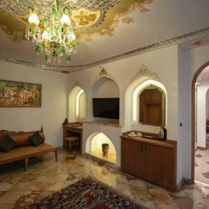 هتل گران میراث رشیدیه تهران فضای داخلی اتاق‌ها