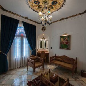 هتل گران میراث رشیدیه تهران فضای داخلی اتاق‌ها