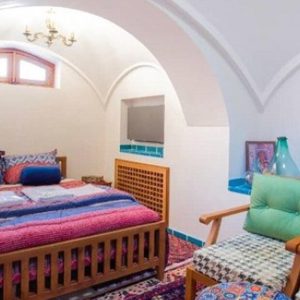 اقامتگاه سنتی سر پله کاشان فضای داخلی اتاق ها ۱