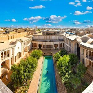 اقامتگاه سنتی سرای عامری ها کاشان فضای داخلی اقامتگاه 9