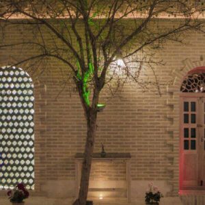 اقامتگاه سنتی شهباز کرمان فضای داخلی اقامتگاه 4