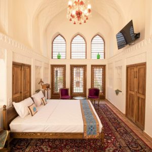 اقامتگاه سنتی عمارت محمودیه کاشان دابل شمس جهان