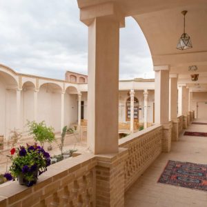 اقامتگاه سنتی عمارت محمودیه کاشان محوطه داخلی 3