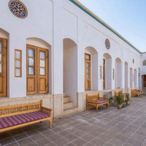 اقامتگاه سنتی فلاحتی کاشان فضای داخلی اقامتگاه 4