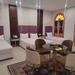 اقامتگاه سنتی پرشیا کاشان فضای داخلی اتاق‌ها