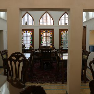 خانه مسافر نفیس کاشان محوطه داخلی