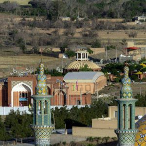 مجتمع گردشگری خورشید اردهال کاشان فصای بیرونی هتل 1