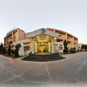 هتل جهانگردی یزد نمای بیرونی