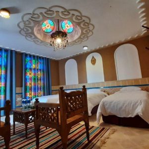 هتل یلو کاشان فضای داخلی اتاق‌ها